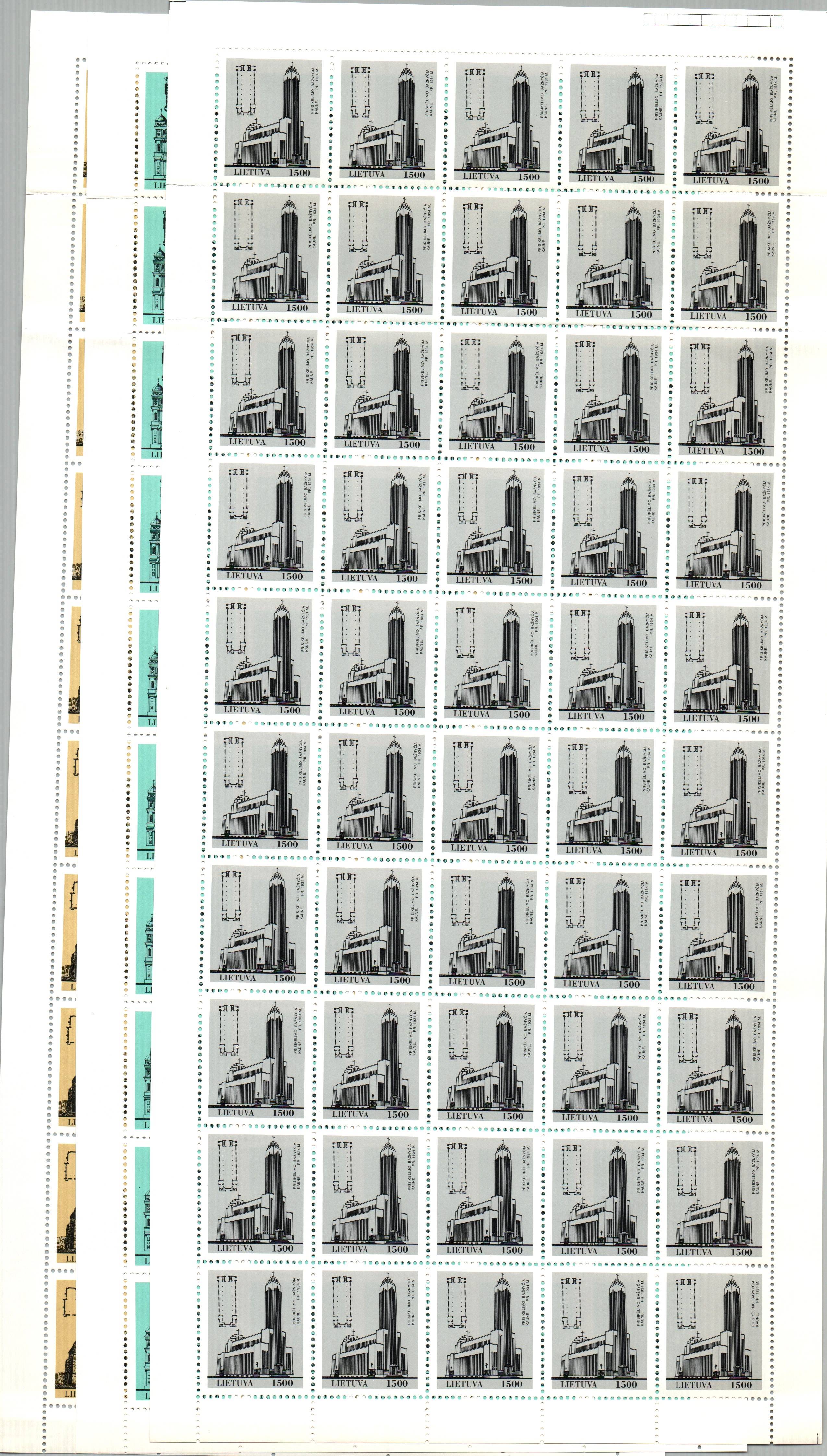 Baltic States Scott 437-9 